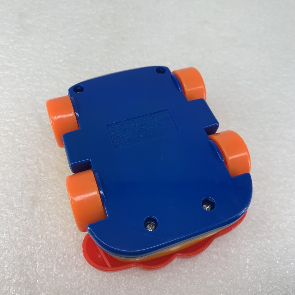 2003 Fisher Price McDonald's Ronald McDonald Plastic Collectible Phone Car Toy - Picture 8 of 8